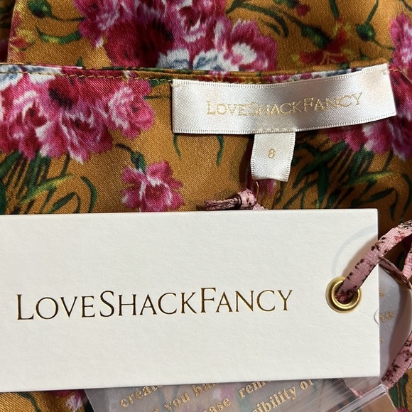 LOVE SHACK FANCY Bennington Mini Dress | Size 8 - Picture 5 of 9